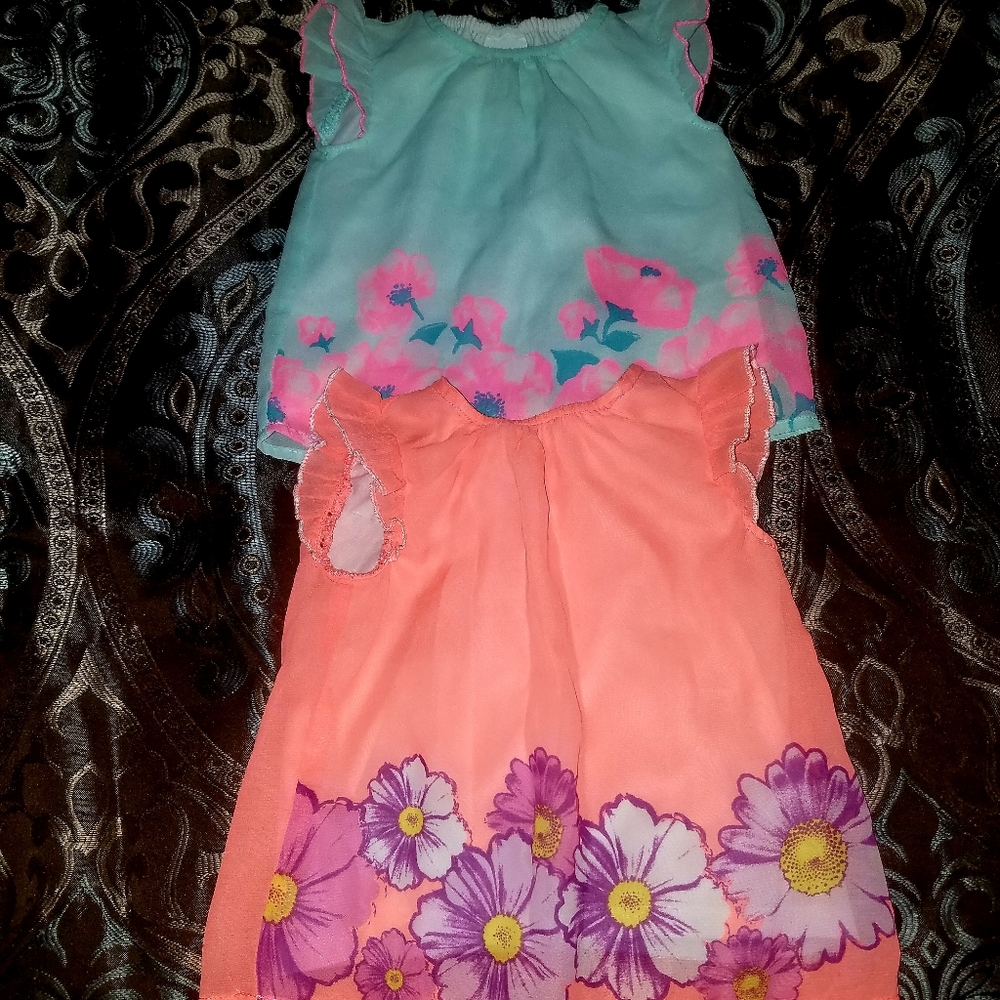 🌻🌼2 baby girl shirts
